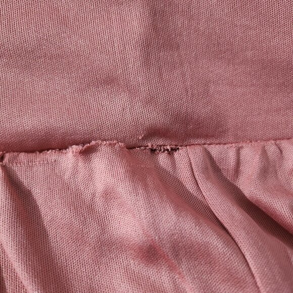 2/$30 Lulus Lovely Celebration Rose Pink Floral Jumpsuit Size XS - Flawed - Picture 5 of 9